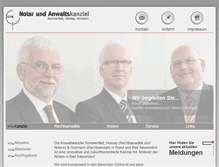 Tablet Screenshot of anwaltso.de